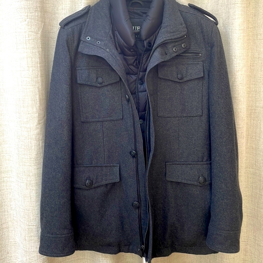 Guess insulated Winter Jacket- New Condition Sz L - Picture 1 of 12